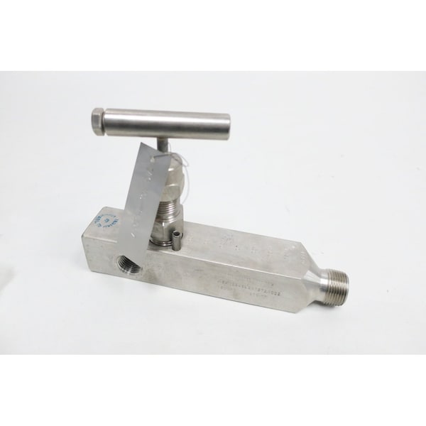 Anderson Greenwood Gauge 12In X 34In Manual Npt Stainless 1500Psi Needle Valve M5AHSS46LS 112721002 - main